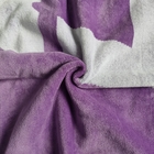 wholesale  100% cotton  sublimation kids custom jacquard print beach towel custom beach towel
